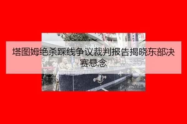 塔图姆绝杀踩线争议裁判报告揭晓东部决赛悬念